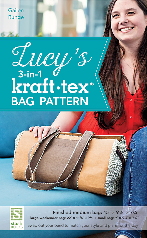 Lucys 3-In-1 Kraft-Tex Bag - Sewing Pattern