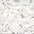 Mill Hill 80479 White Bugle Beads - 9mm Long