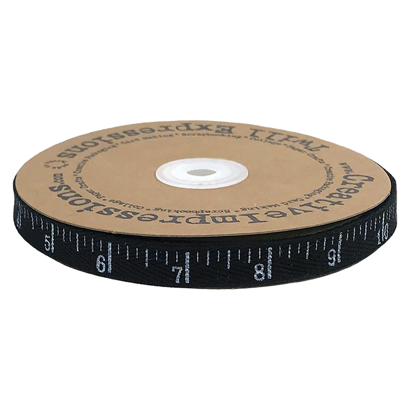 Antique Ruler Twill Black/White - 25 yards