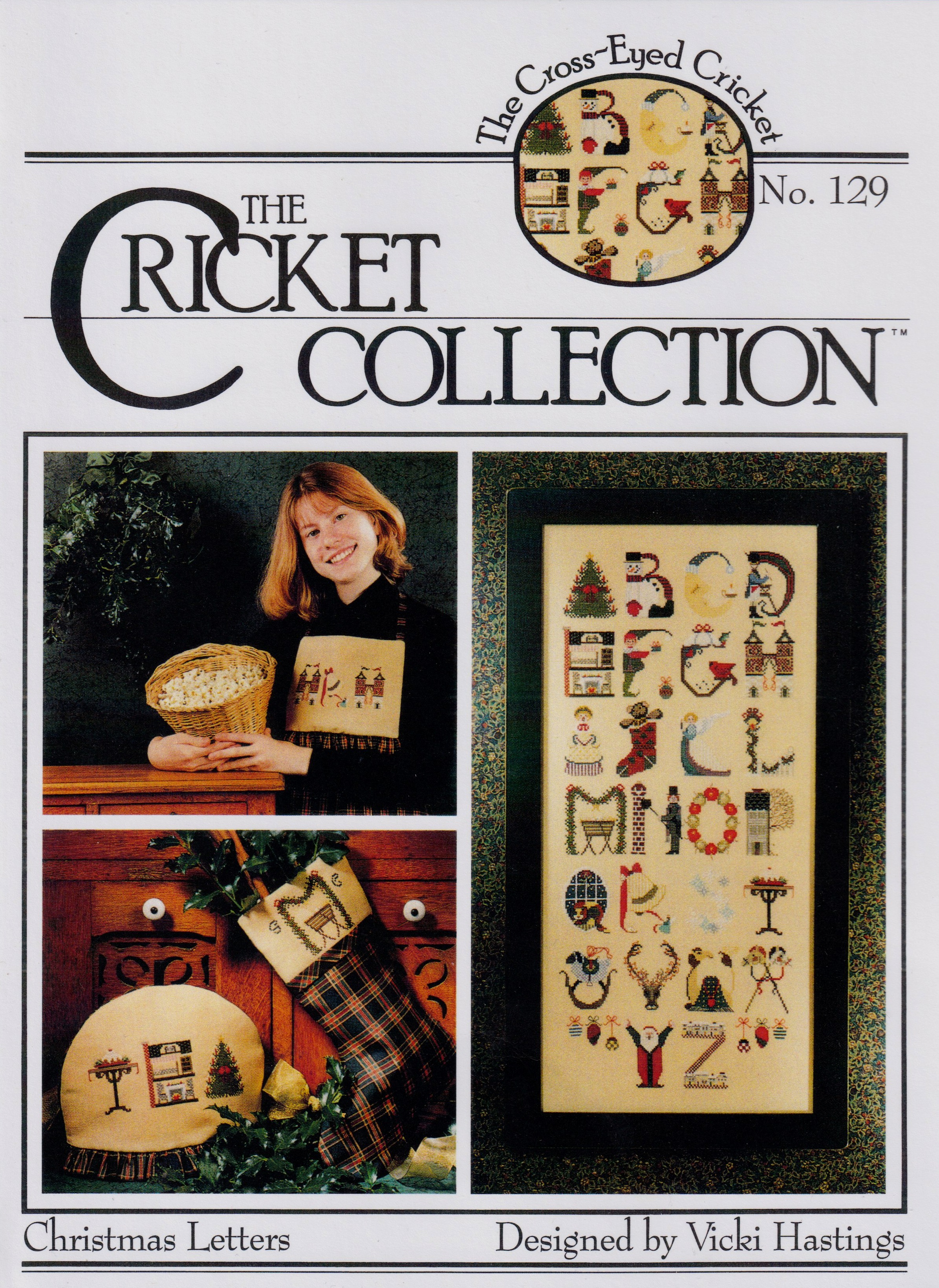 Christmas Letters - Cross Stitch Pattern