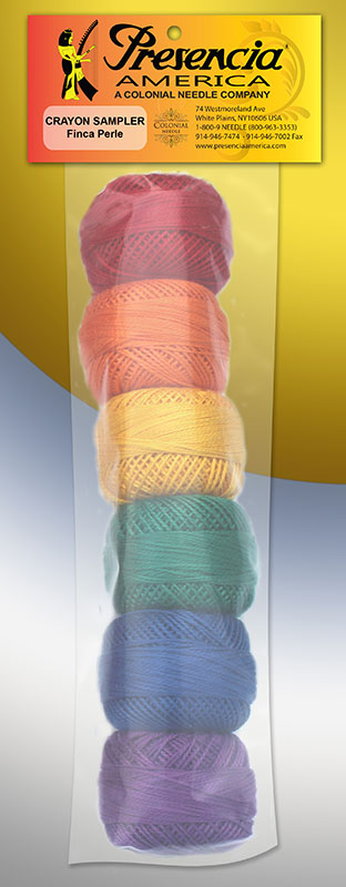 Crayon Perle Cotton Thread SZ05 Sampler Pack