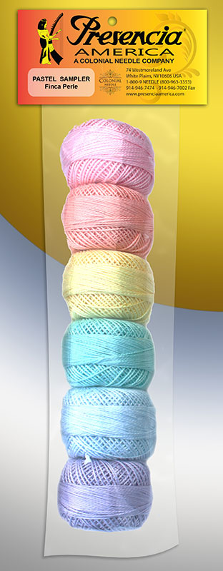 Pastel Perle Cotton Thread SZ05 Sampler Pack