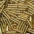 Mill Hill 82011 Victorian Gold Bugle Beads - 9mm Long