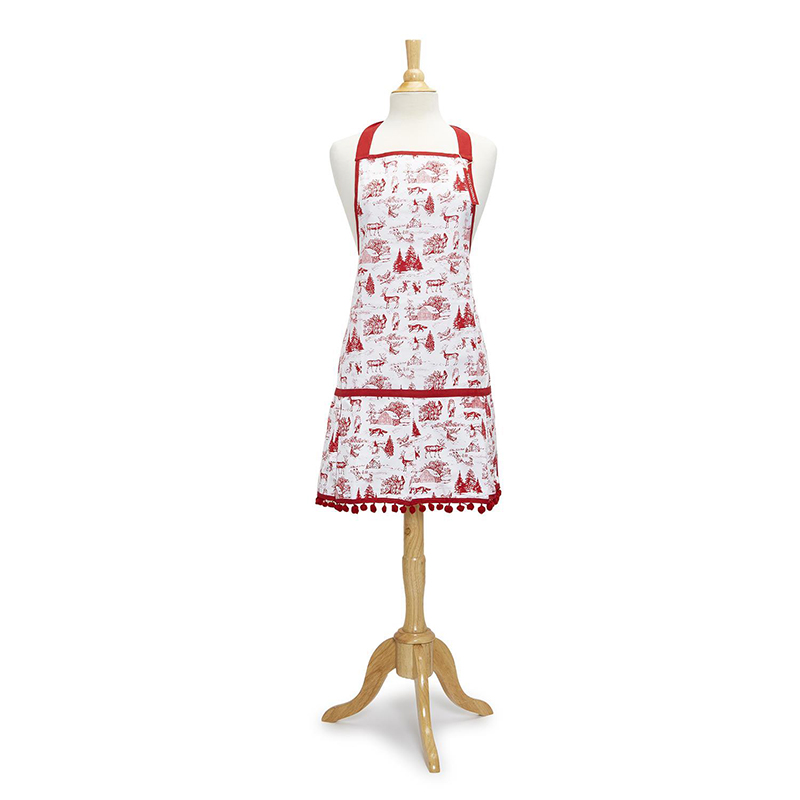 Apron Winter Toile