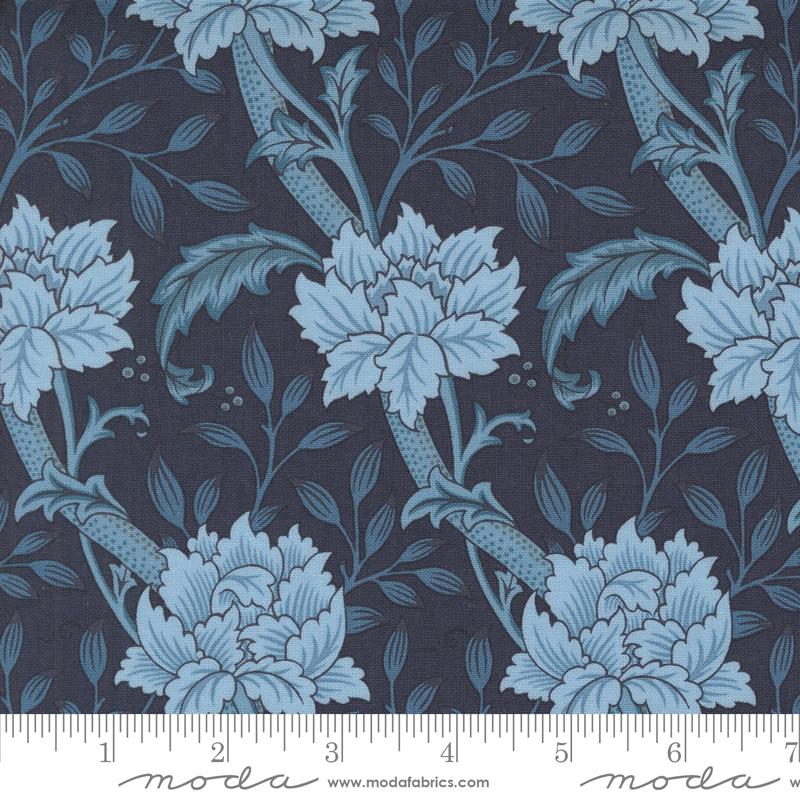 Morris Manor Flowers - Twilight - Quilt Fabric