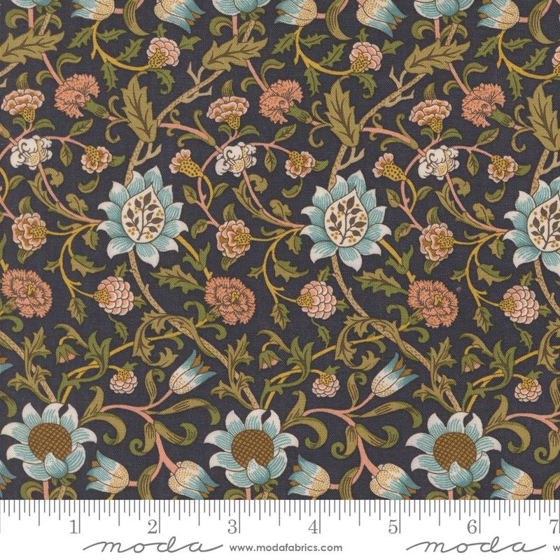 Morris Manor Sunflowers - Twilight - Quilt Fabric