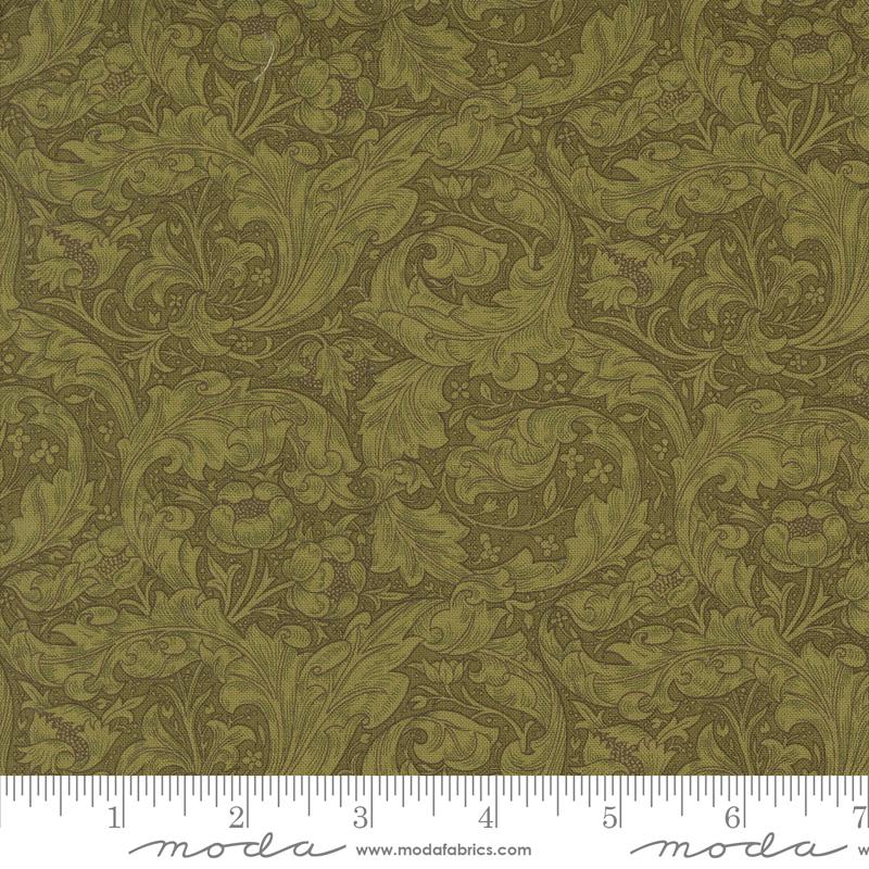 Morris Manor Flourish - Sage - Quilt Fabric