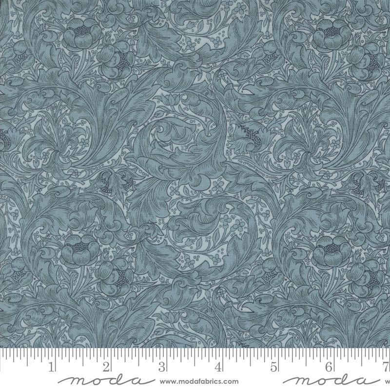 Morris Manor Flourish - Sky - Quilt Fabric