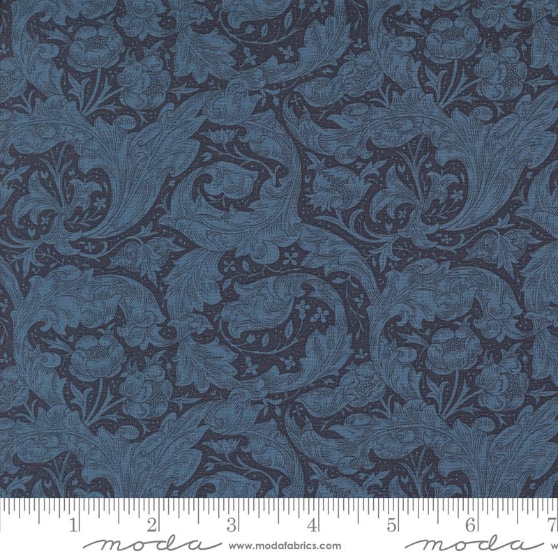 Morris Manor Flourish - Twilight - Quilt Fabric