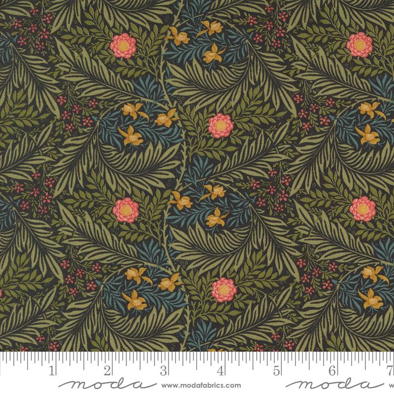 Morris Manor Vines - Ebony - Quilt Fabric