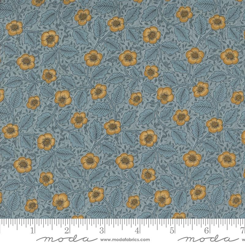 Morris Manor Vines - Sky - Quilt Fabric
