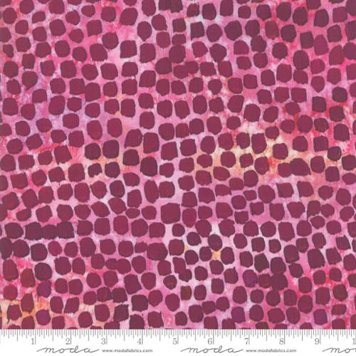 Brightly Blooming Fuchsia - Polka Daubs - Quilt Fabric