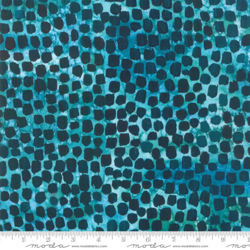 Brightly Blooming Turquoise - Quilt Fabric