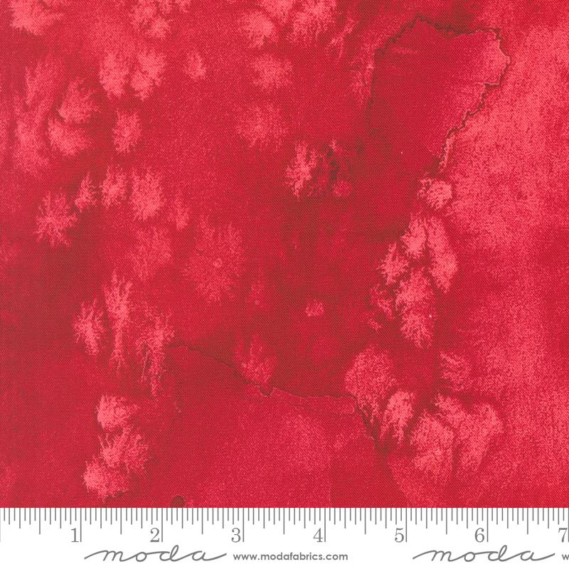 Little Lovelies Watercolor Rose - Quilt Fabric, zoomed in. Select this picture to zoom back out.