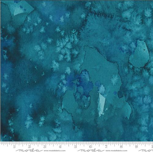 Flow Teal - Quilt Fabric