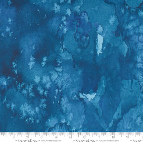 Flow Navy - Quilt Fabric