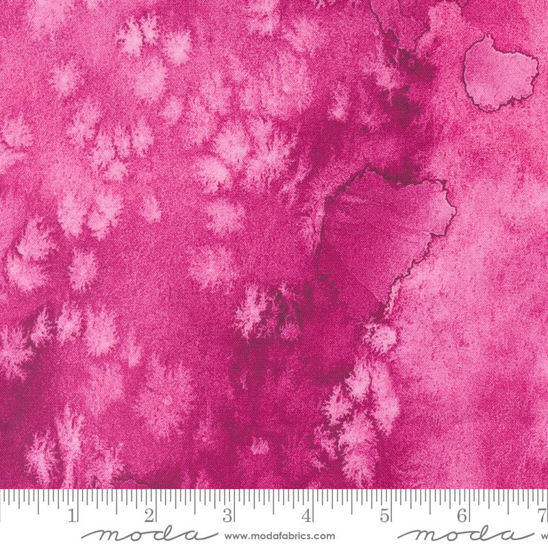 Coming Up Roses Magenta - Quilt Fabric