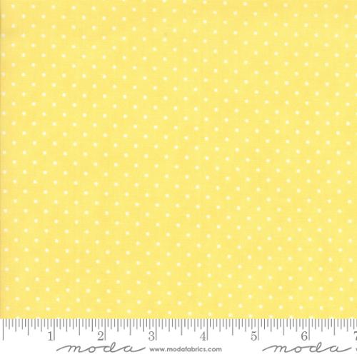 Essential Dots Yellow - Quilt Fabric