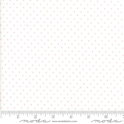 Essential Dots White Baby Pi - Quilt Fabric
