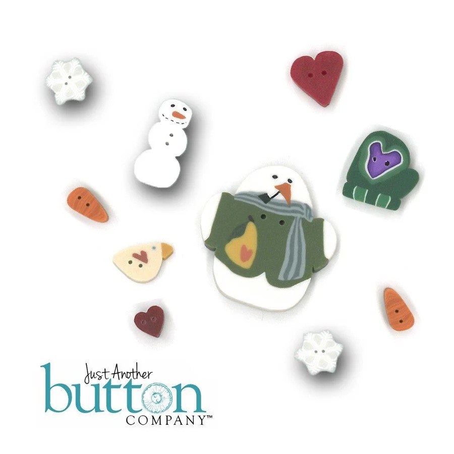 Buttons for Scatter Snowflakes