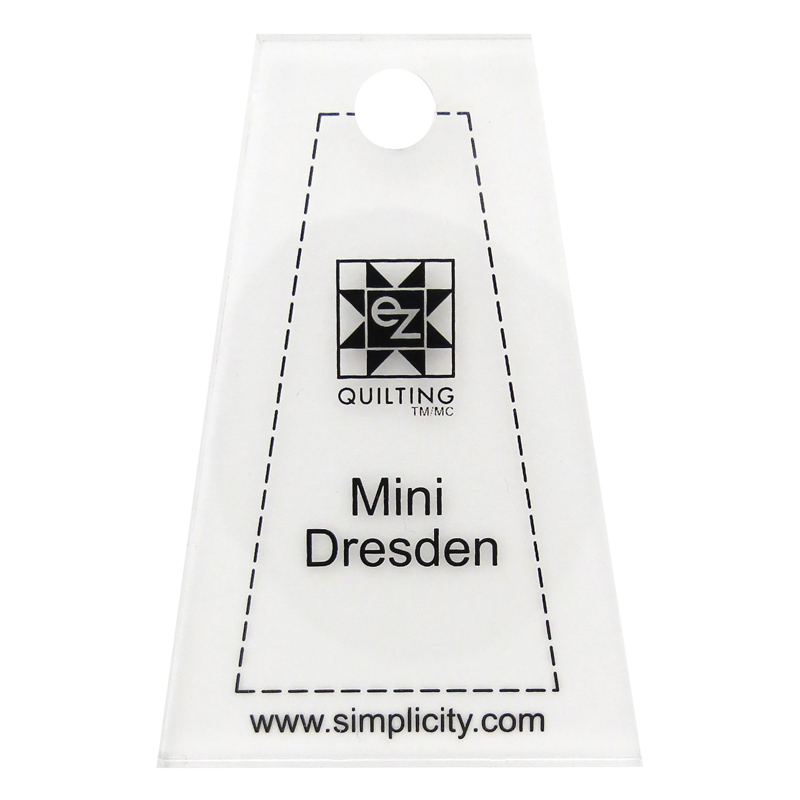 Mini Dresden Jelly Roll Quilting Ruler 