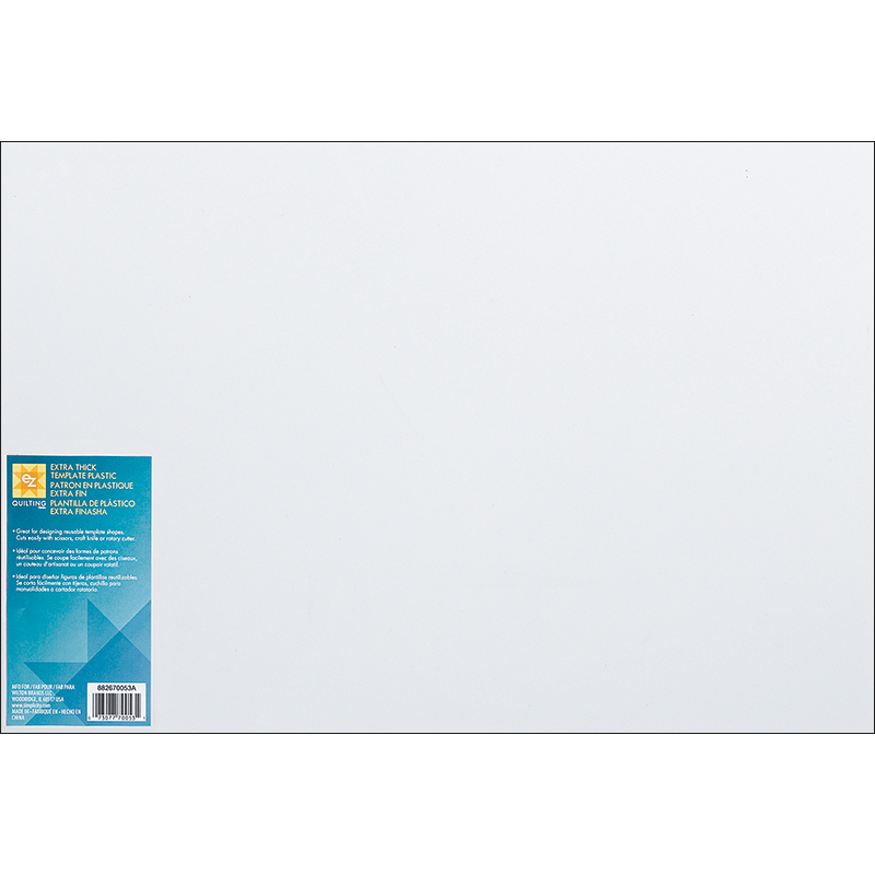 Extra Thick Quilt Template 12" x 18"