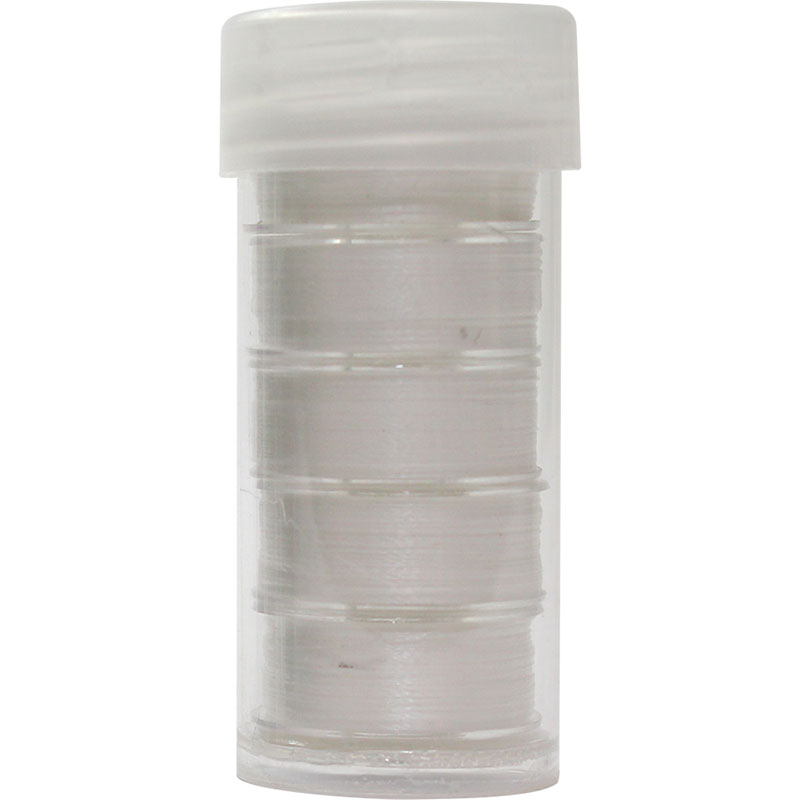 Prewound Bobbin A 60wt 4ct White 1001