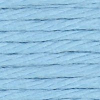 DMC Soft Matte Cotton Thread - 2024 Blue, zoomed in. Select this picture to zoom back out.