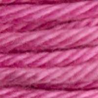 DMC Soft Matte Cotton Thread - 2112 Impatiens, zoomed in. Select this picture to zoom back out.