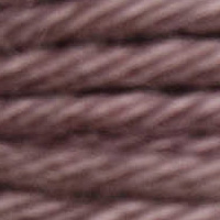 DMC Soft Matte Cotton Thread - 2113 Sepia, zoomed in. Select this picture to zoom back out.