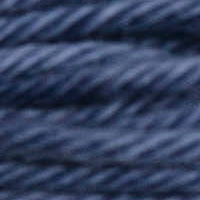 DMC Soft Matte Cotton Thread - 2126 Blue Ash, zoomed in. Select this picture to zoom back out.