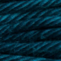 DMC Soft Matte Cotton Thread - 2132 Chinese Green, zoomed in. Select this picture to zoom back out.