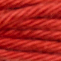 DMC Soft Matte Cotton Thread - 2163 Fire