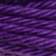 DMC Soft Matte Cotton Thread - 2227 Metallic Purple