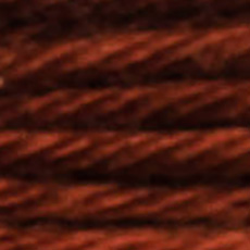 DMC Soft Matte Cotton Thread - 2237 Rose Brown