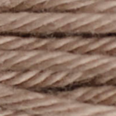 DMC Soft Matte Cotton Thread - 2302 Little Gray Brown
