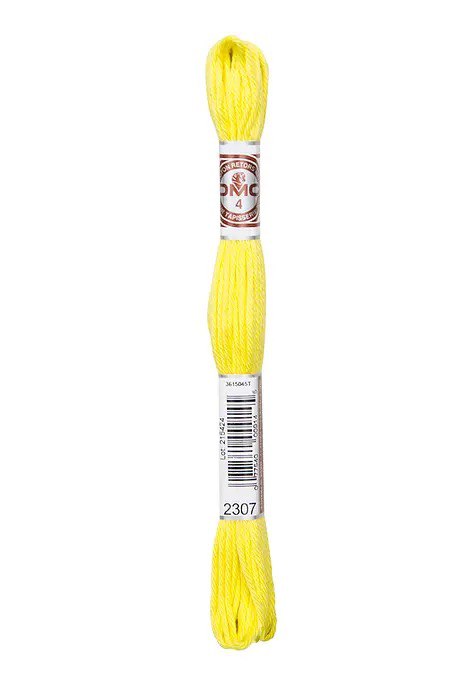 DMC Soft Matte Cotton Thread - 2307 Lemon