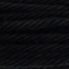DMC Soft Matte Cotton Thread - 2310 Metallic Black