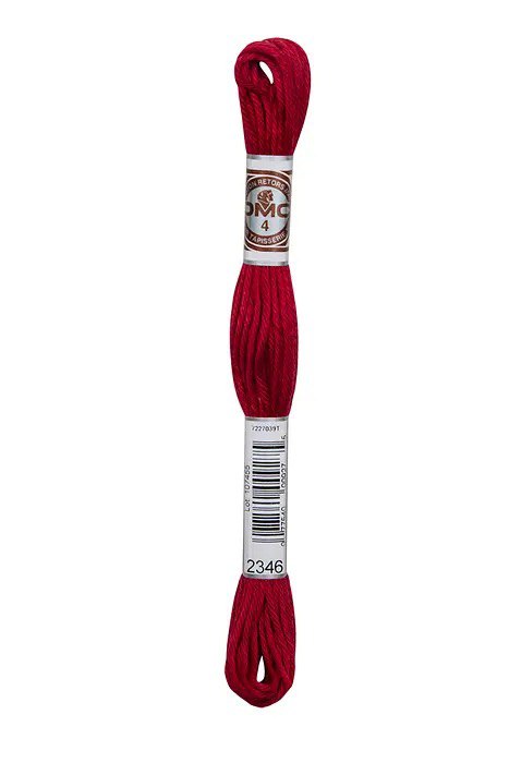 DMC Soft Matte Cotton Thread - 2346 Very Dark Salmon