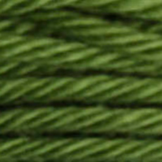 DMC Soft Matte Cotton Thread - 2347 Sage, zoomed in. Select this picture to zoom back out.