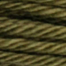 DMC Soft Matte Cotton Thread - 2392 Cactus