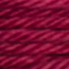 DMC Soft Matte Cotton Thread - 2570 Bordeaux, zoomed in. Select this picture to zoom back out.