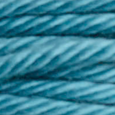 DMC Soft Matte Cotton Thread - 2597 Pack Ice Blue, zoomed in. Select this picture to zoom back out.