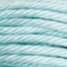 DMC Soft Matte Cotton Thread - 2599 Blue Waterfall, zoomed in. Select this picture to zoom back out.