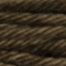 DMC Soft Matte Cotton Thread - 2609 Smoke Grey, zoomed in. Select this picture to zoom back out.