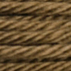 DMC Soft Matte Cotton Thread - 2610 Wrought Iron, zoomed in. Select this picture to zoom back out.