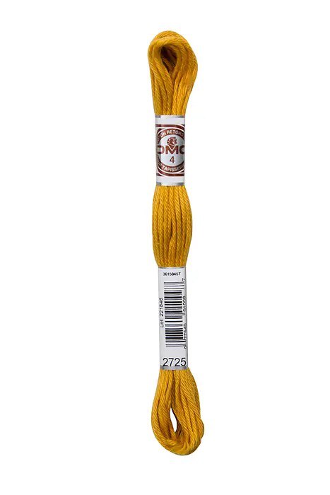 DMC Soft Matte Cotton Thread - 2725 Topaz