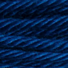 DMC Soft Matte Cotton Thread - 2824 Marine Blue, zoomed in. Select this picture to zoom back out.
