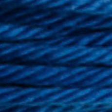 DMC Soft Matte Cotton Thread - 2825 Metallic Gentian Blue