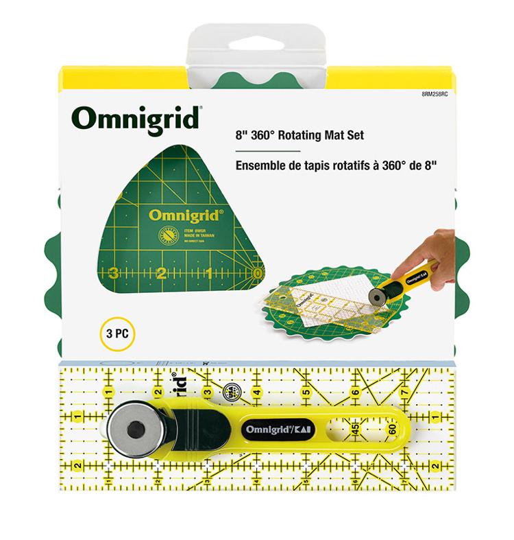 360 Rotating Mat Set 8"